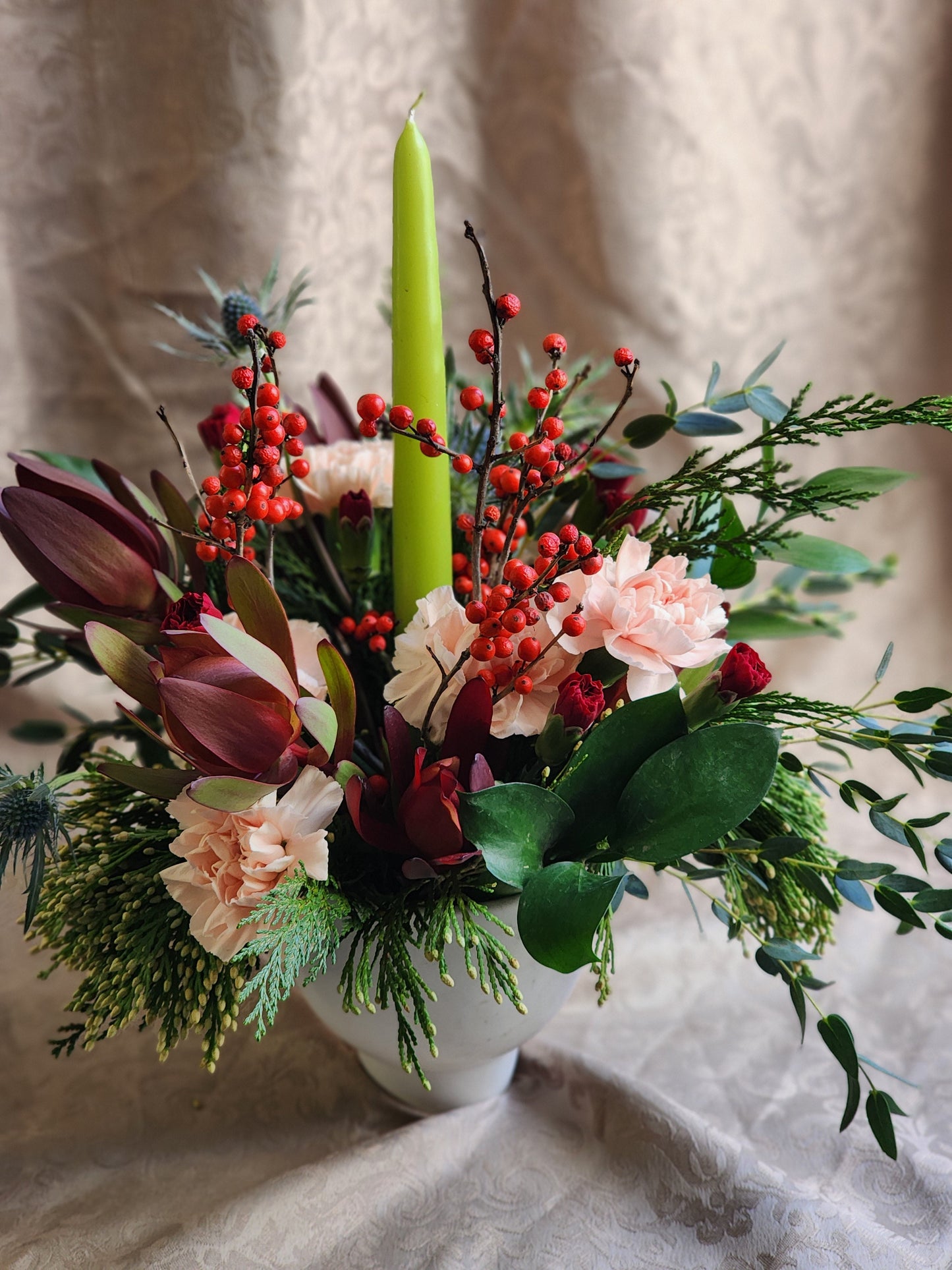 Holiday Lights Centerpiece Petite