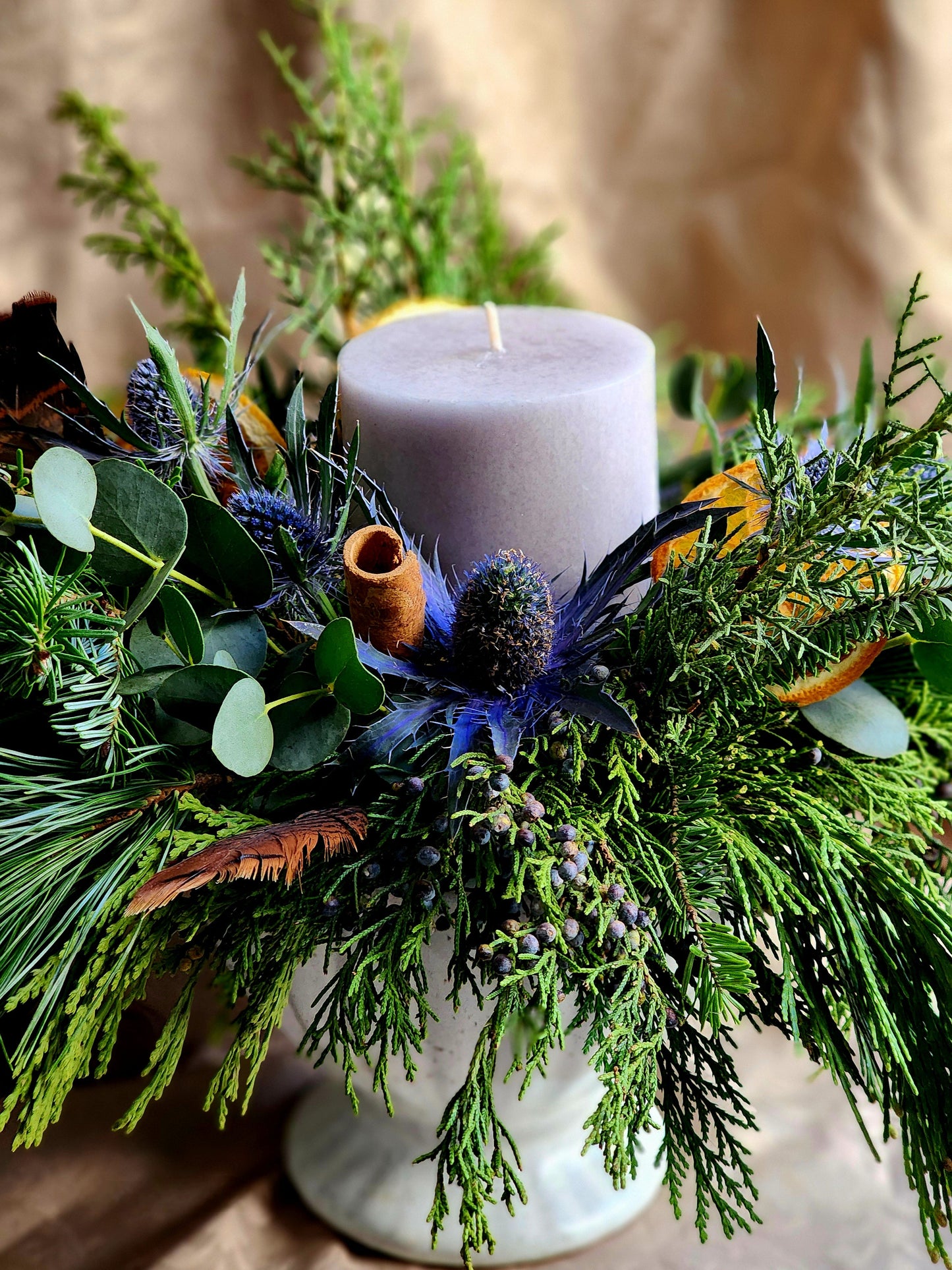 Holiday Lights Centerpiece