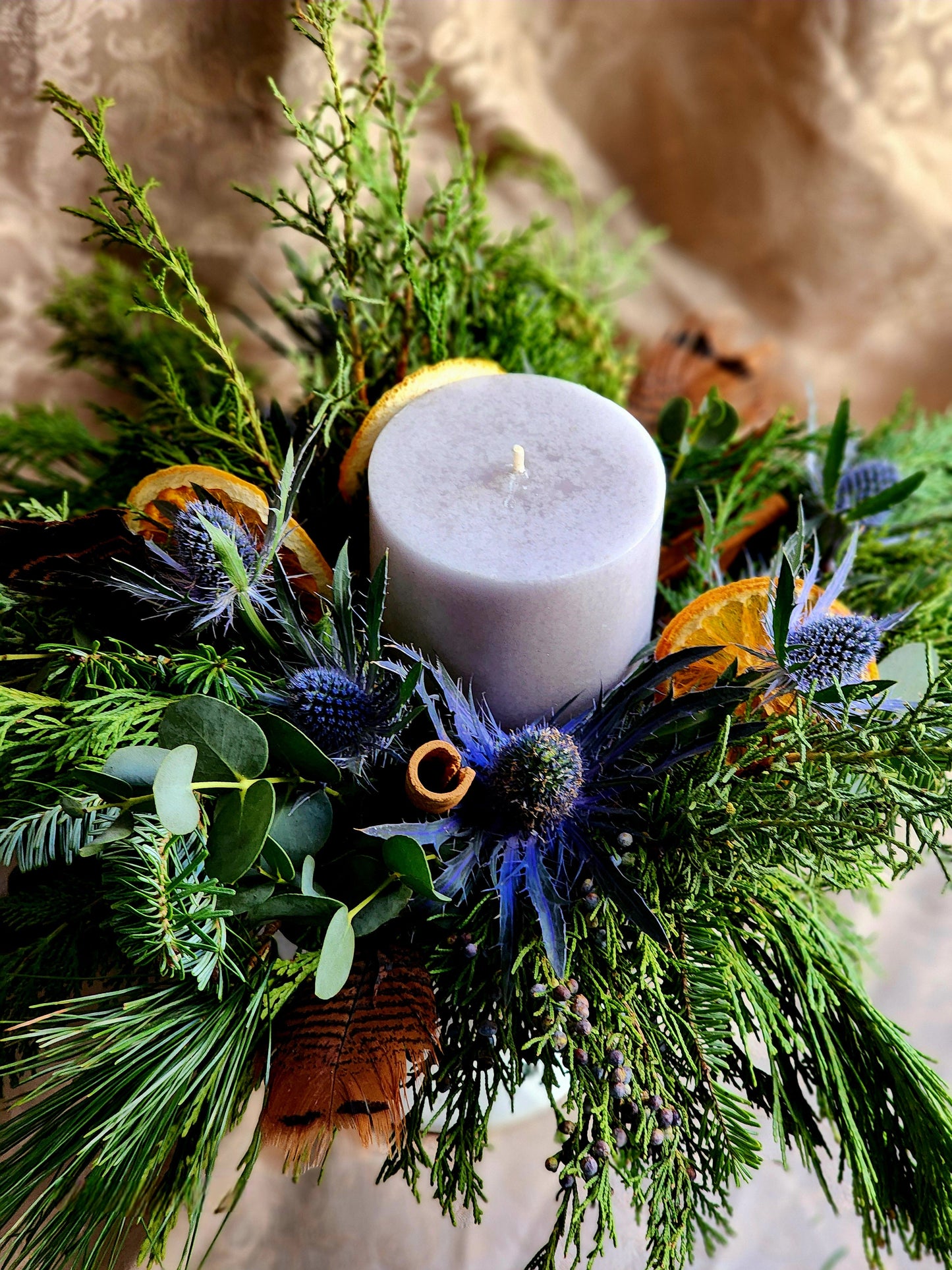 Holiday Lights Centerpiece