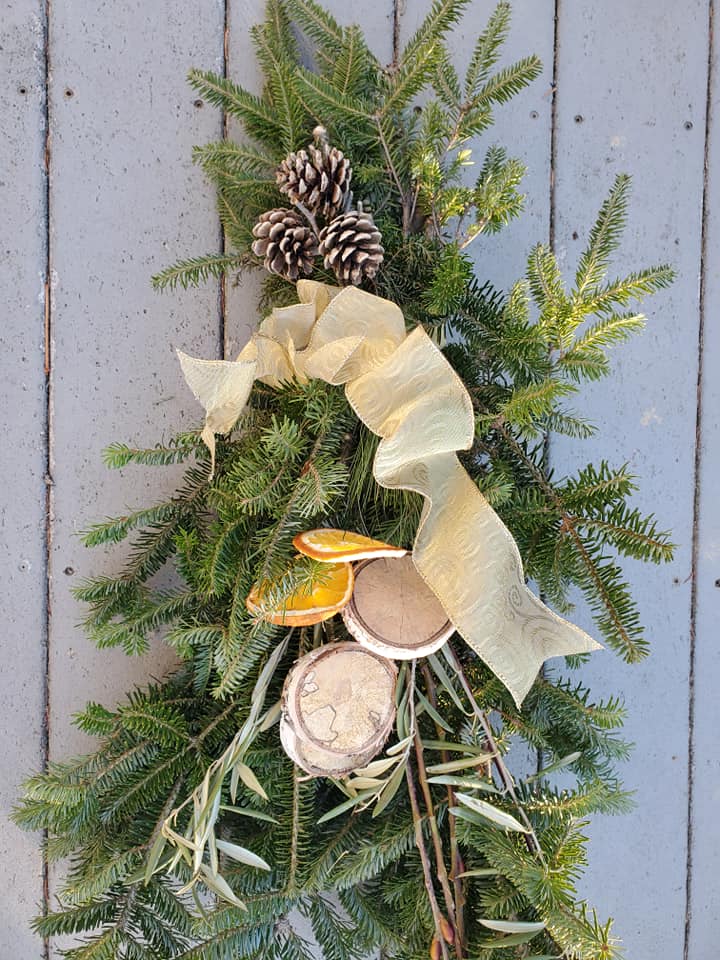 Holiday Door Swag
